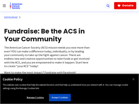 'acsevents.org' screenshot