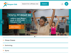 'glasgowclub.org' screenshot