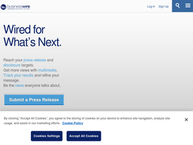 'businesswire.com' screenshot