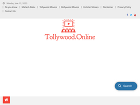 'tollywood.online' screenshot