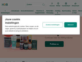 'hollandandbarrett.nl' screenshot