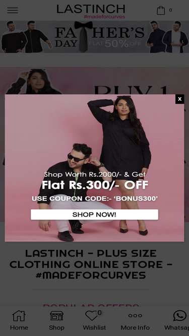 Plus Size Clothing Online Store in India - LASTINCH - LASTINCH