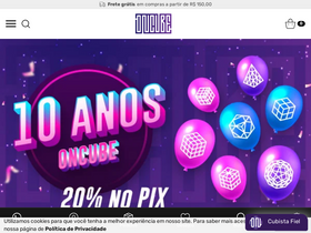 'oncube.com.br' screenshot