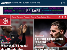 'paininthearsenal.com' screenshot