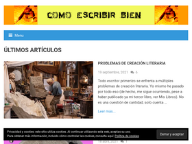'comoescribirbien.com' screenshot