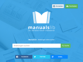 'manualslib.de' screenshot