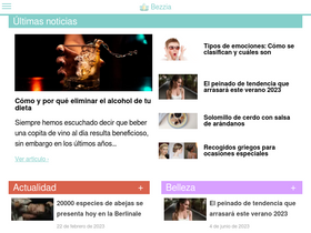 'bezzia.com' screenshot