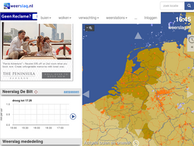 'weerslag.nl' screenshot