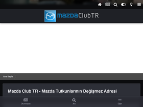 'mazdaclubtr.com' screenshot