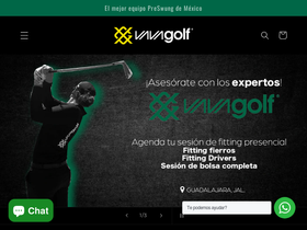 vavagolf.com homepage screenshot