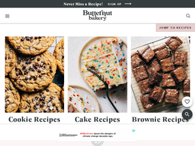 'butternutbakeryblog.com' screenshot
