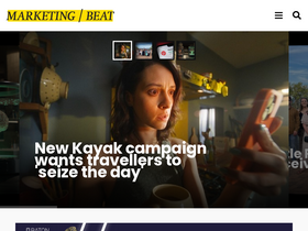 'marketing-beat.co.uk' screenshot