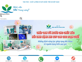 'benhviennhitrunguong.gov.vn' screenshot