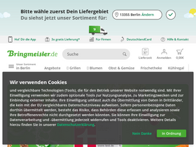 'bringmeister.de' screenshot