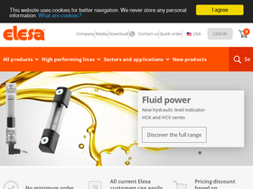 'elesa.com' screenshot
