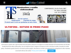 'molisetabloid.it' screenshot