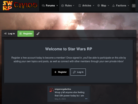 'starwarsrp.net' screenshot