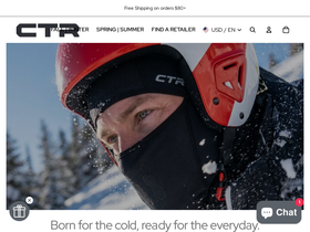 CTR Outdoors website screenshot