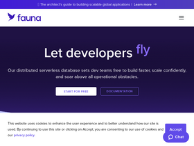 'fauna.com' screenshot