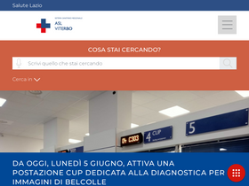 'asl.vt.it' screenshot