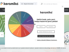 'keramikashop.com' screenshot