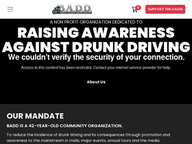 'baddworldwide.com' screenshot