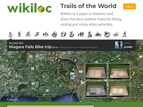 'wikiloc.com' screenshot