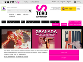 'servitoro.com' screenshot