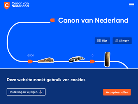 'canonvannederland.nl' screenshot