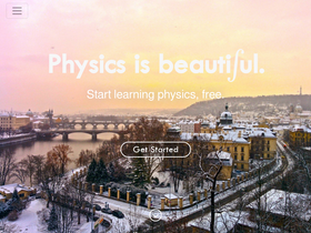 'physicsisbeautiful.com' screenshot