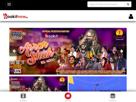 'bookitnow.pk' screenshot