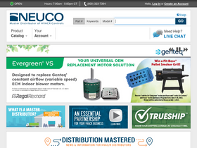 'neuco.com' screenshot