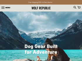 wolfrepublic.com homepage screenshot
