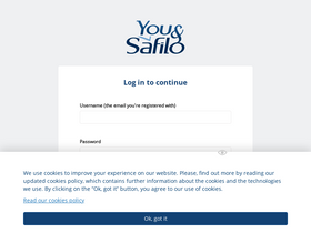 'youandsafilo.com' screenshot