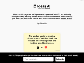 'ideasai.com' screenshot