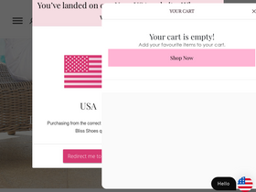 'solebliss.com' screenshot