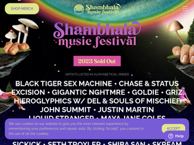 'shambhalamusicfestival.com' screenshot