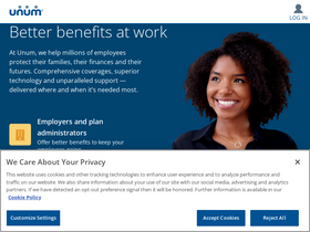 'unum.com' screenshot