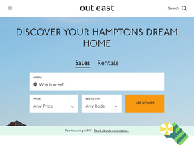 'outeast.com' screenshot