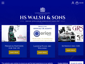 'hswalsh.com' screenshot