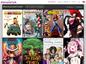 'amilova.com' screenshot