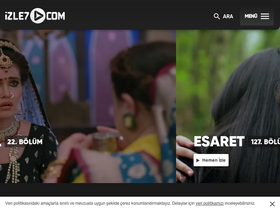'izle7.com' screenshot