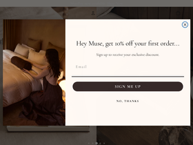 museresidence.com homepage screenshot