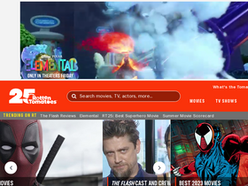 'rottentomatoes.com' screenshot