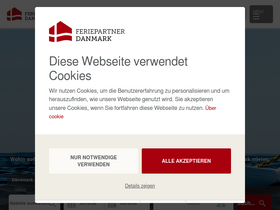 'feriepartner.de' screenshot