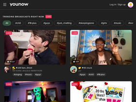 'younow.com' screenshot