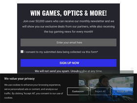 'kjcesports.com' screenshot