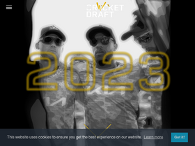 'thecricketdraft.com' screenshot