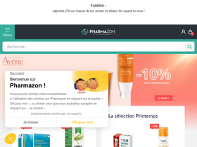 'pharmazon.fr' screenshot