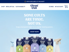 'cleancult.com' screenshot